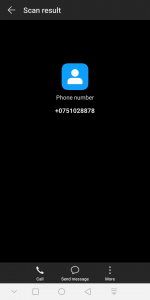 DypS1QR Softone ERP addon - Call contact on smartphone