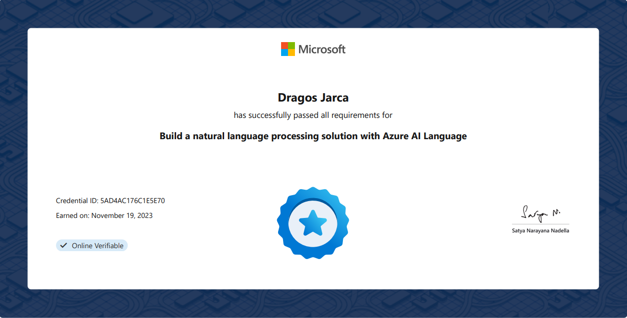 Build a natural language processing solution with Azure AI Language