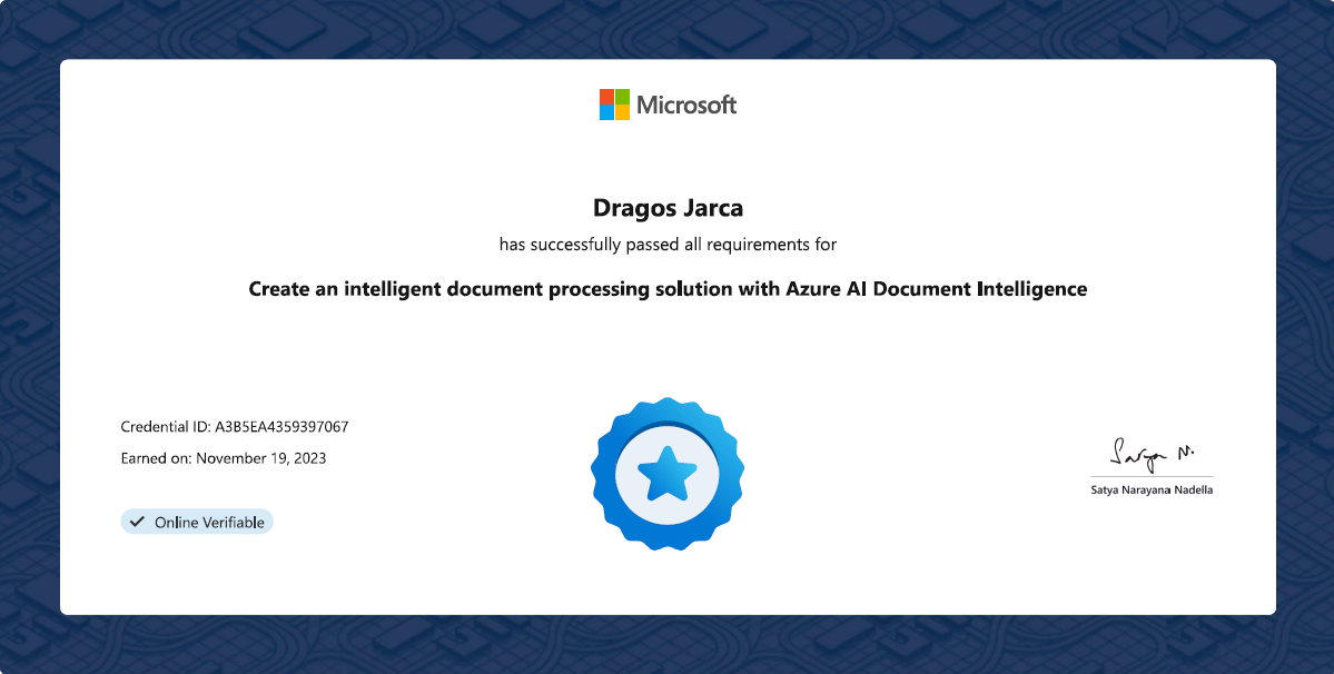 Create an intelligent document processing solution with Azure AI Document Intelligence