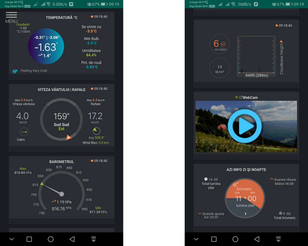 ParaWeather – weather application for android